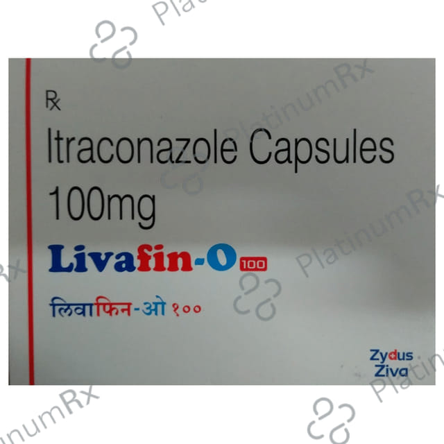 Livafin O 100mg Capsule 7s