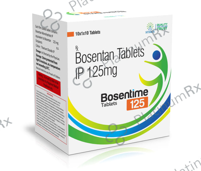Bosentime 125mg Tablet 10s