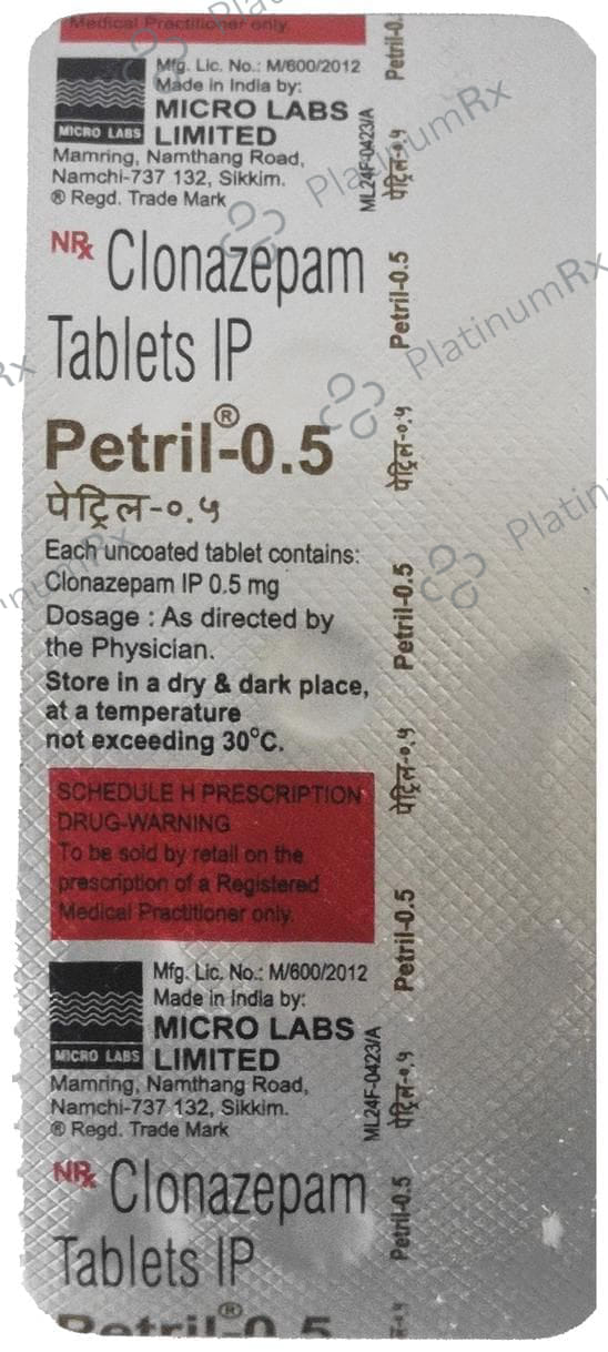 Petril 0.5 Tablet 15 Tablet