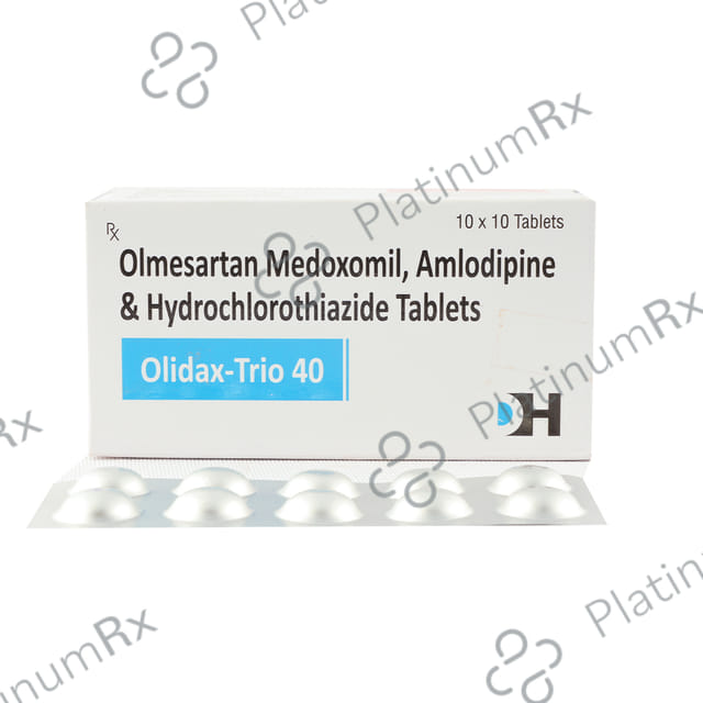 Olidax Trio 40/5/12.5mg Tablet 10s