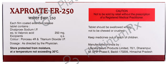 Xaproate ER 250 Tablet