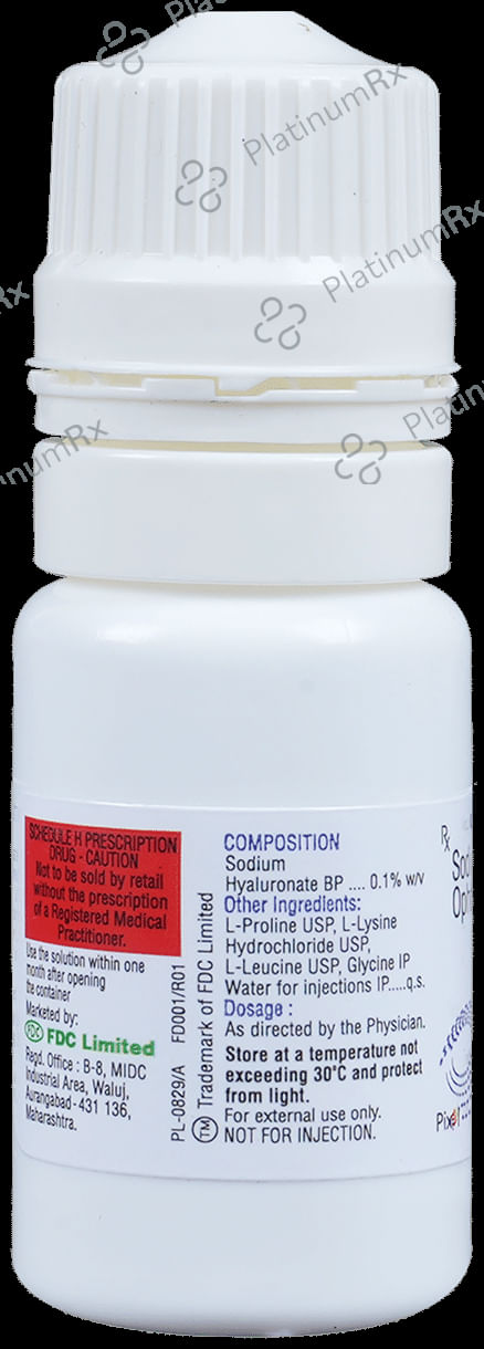 Hymoist 0.1% Ophthalmic Solution 10ml