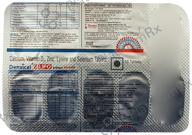 Densical Z Lipo Tablet