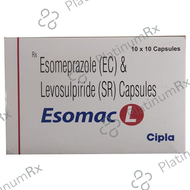 Esomac L 40/75mg Capsule SR 10s