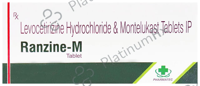 Ranzine M 5/10gm Tablet 10s