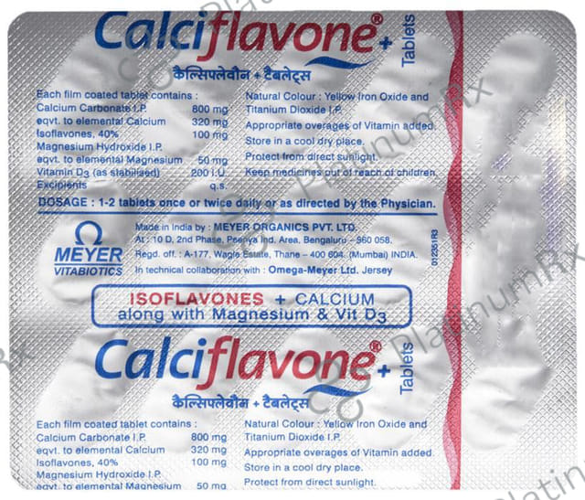 Calciflavone Plus Tablet 15s