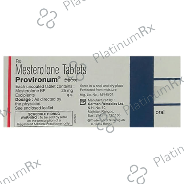 Provironum 25mg Tablet 10s