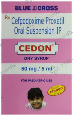 Cedon 50mg Delicious Mango Dry Syrup 30ml