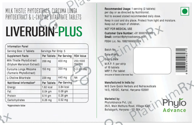 Liverubin - Plus Tablet