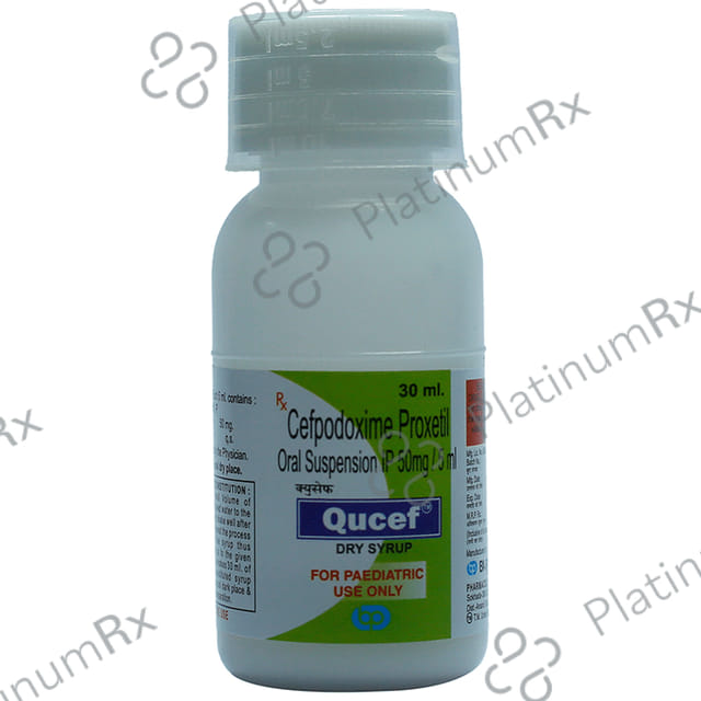 Qucef Oral Suspension