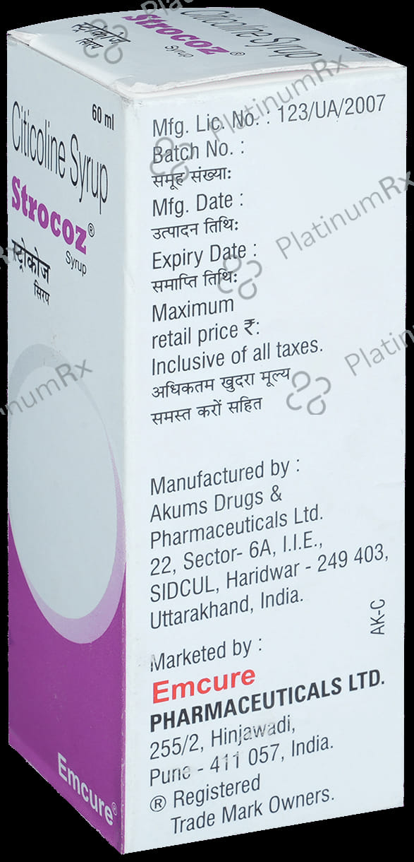 Strocoz 500mg Syrup 60ml