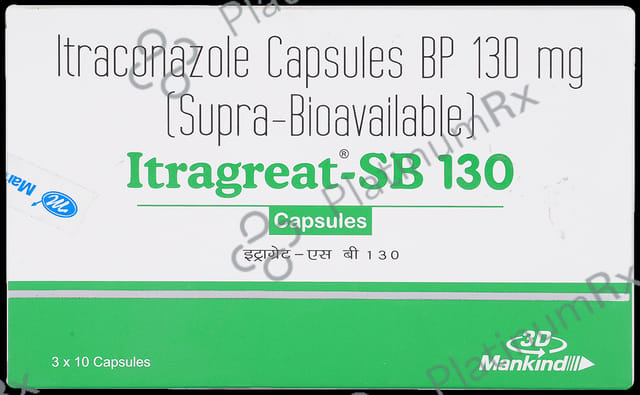 Itragreat SB 130mg Capsule