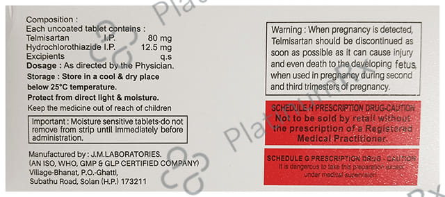 Telphase H 80 Tablet