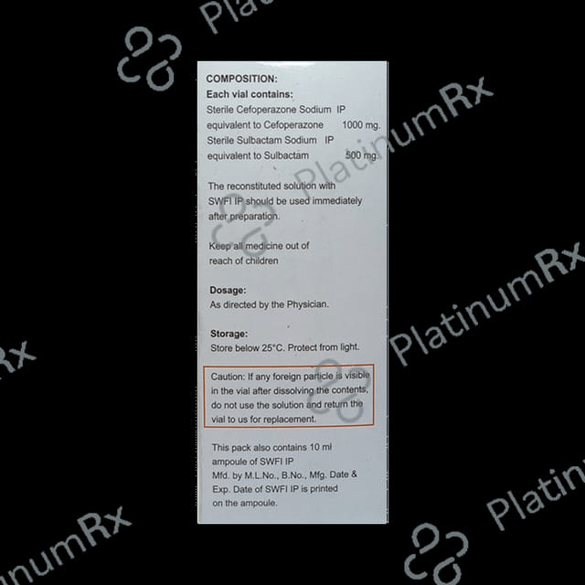 Opizone S 1.5gm Injection 1s