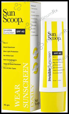 Sun Scoop Invisible Body Sunscreen SPF 40 PA+++