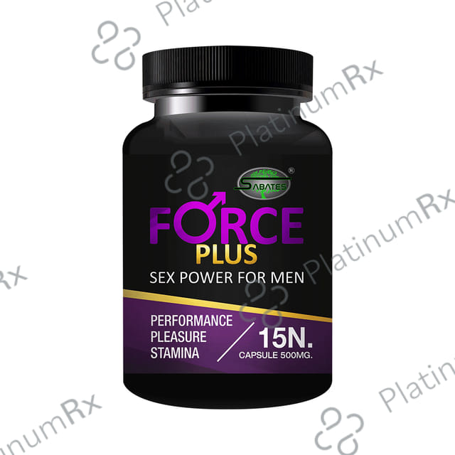 Sabates Force Plus Capsule 15 capsules