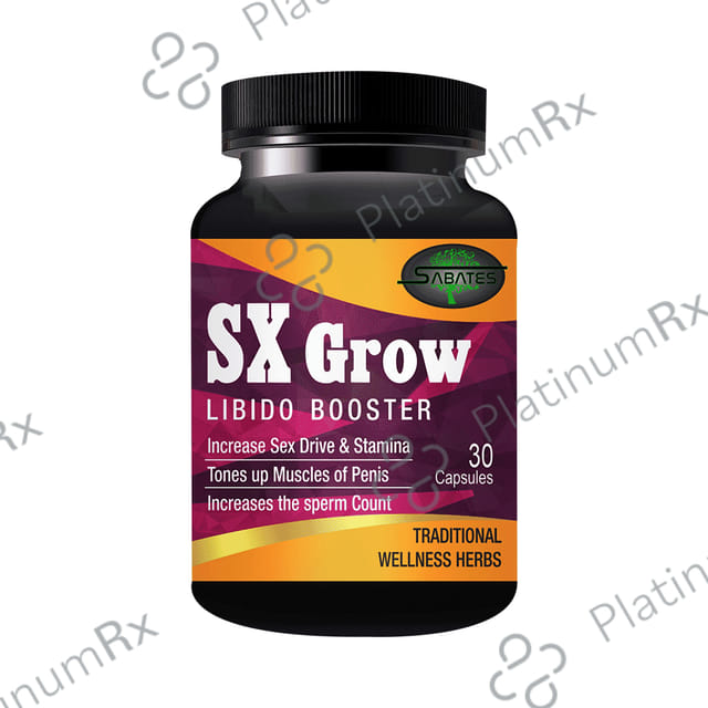 Sabates SX Grow Libido Booster Capsule 30 capsules