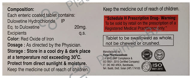 Dulosum 20mg Tablet 10s
