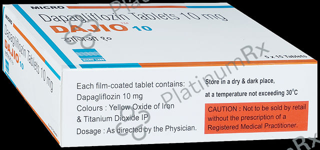 Dajio 10mg Tablet 15s