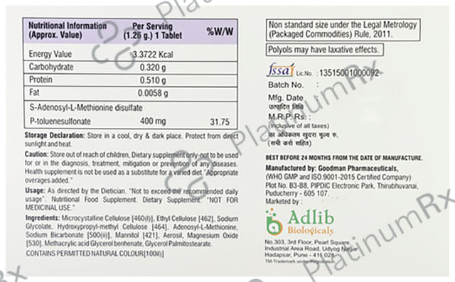 Hepura 400mg Tablet 10s