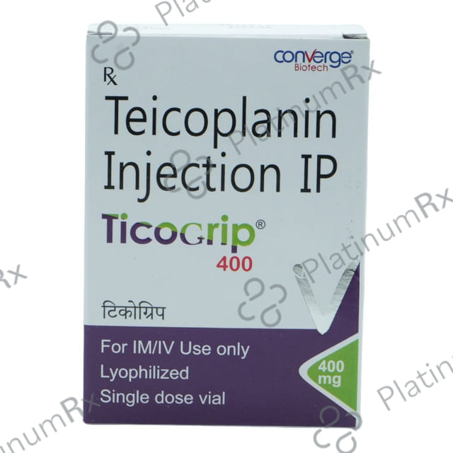 Ticogrip 400mg Injection