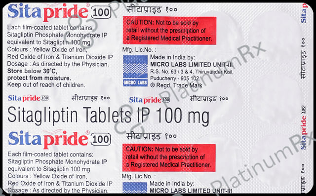 Sitapride 100mg Tablet 15s
