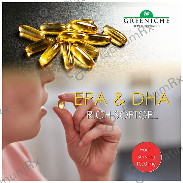 Greeniche Omega 3 Fish Oil Softgel Capsule 60s