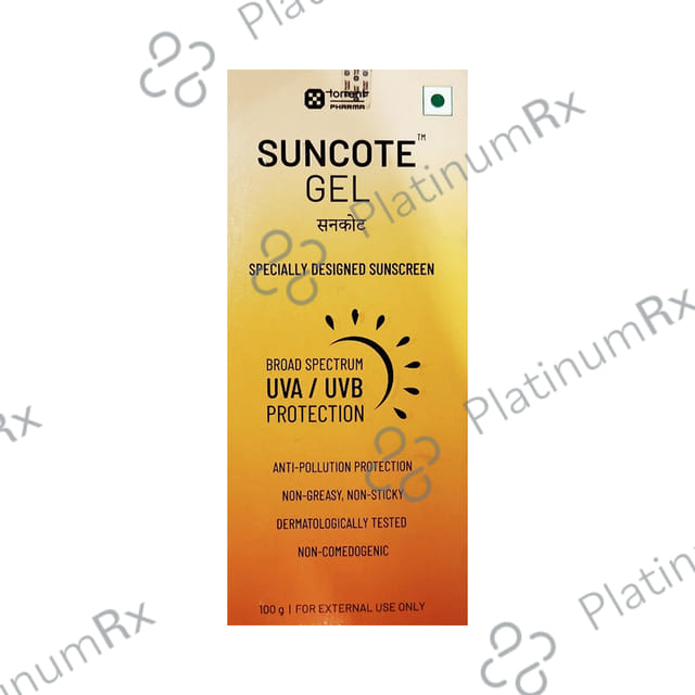 Suncote Specially Designed Sunscreen Gel 100gm