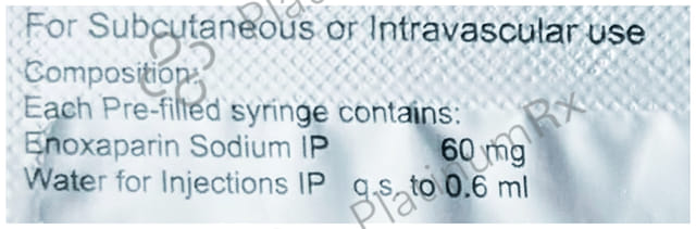 Lomoh 60mg Injection 0.6ml