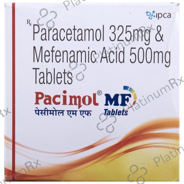 Pacimol MF 500/325mg Tablet 10s
