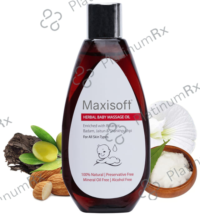 Maxisoft Herbal Baby Massage Oil
