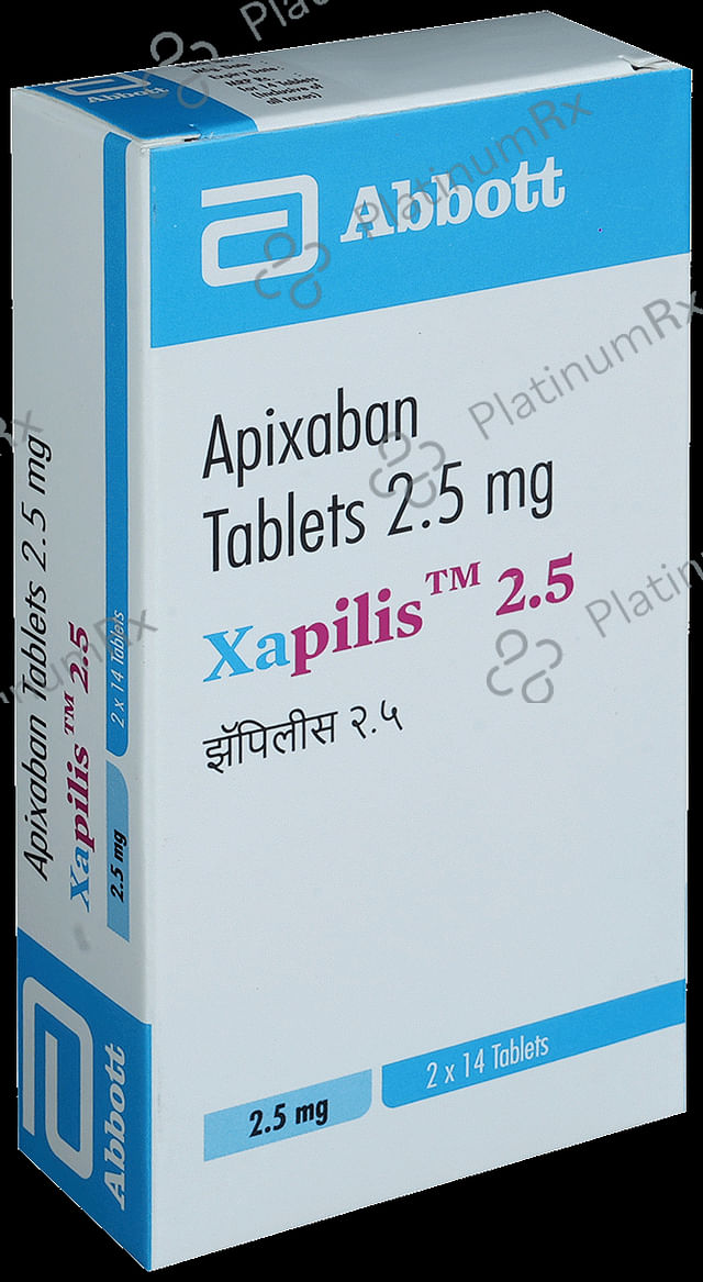 Xapilis 2.5mg Tablet 14s