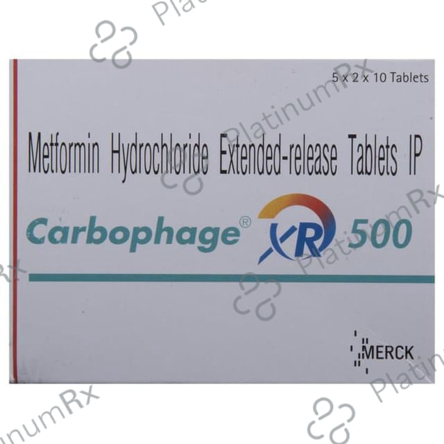 Carbophage XR 500mg Tablet ER 10s