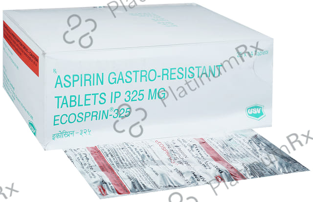 Ecosprin 325mg Tablet 14s
