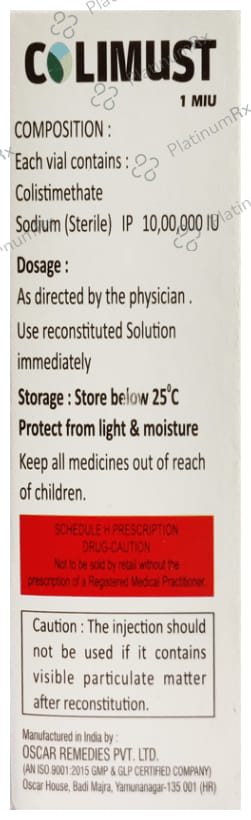 Colimust 1 MIU Injection