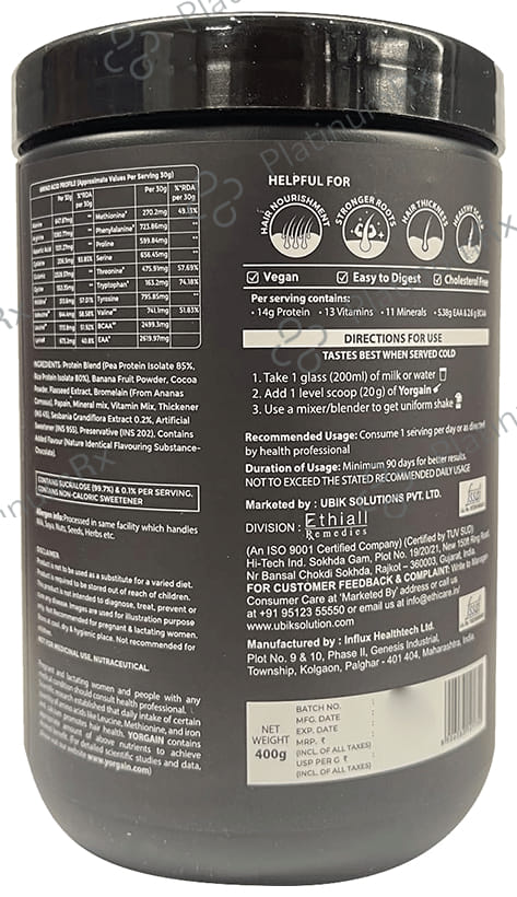 Yorgain Pro Hair Powder 400gm