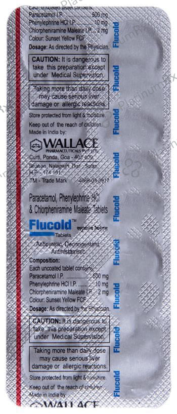 Flucold Tablet 10s