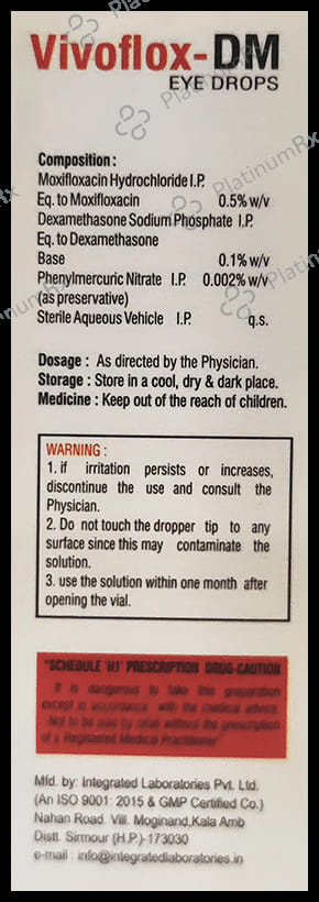 Vivoflox DM Eye Drop 10ml