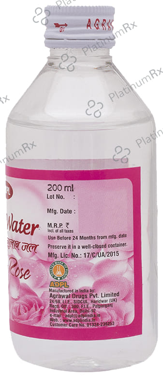 ADPL Rose Water 200 ml