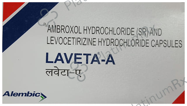 Laveta A 80mg Capsule SR 10s