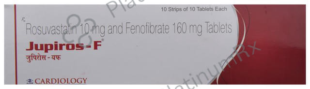 Jupiros F 10/160mg Tablet 10s