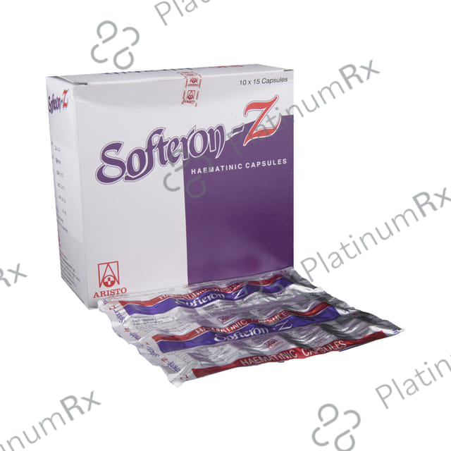 Softeron Z Haematinic Capsule 15s