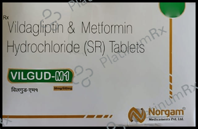 Vilgud-M 1 Tablet SR