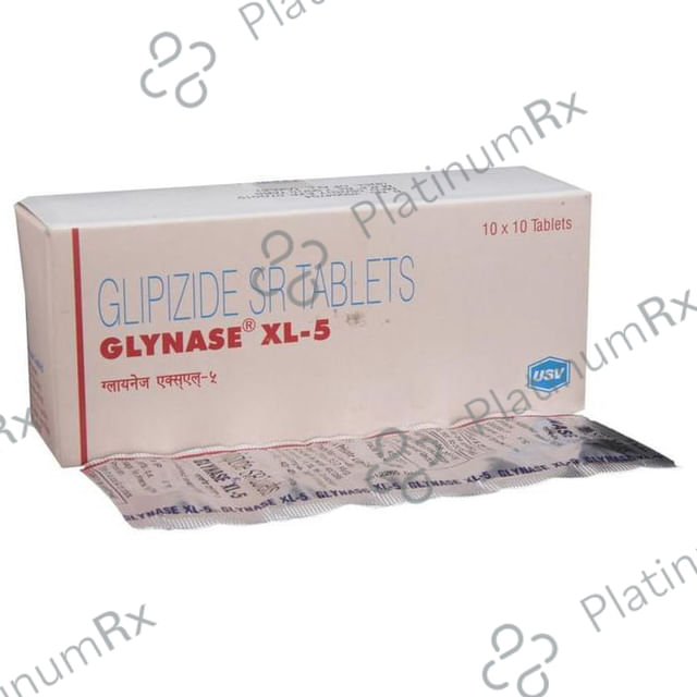 Glynase XL 5mg Tablet SR 10s