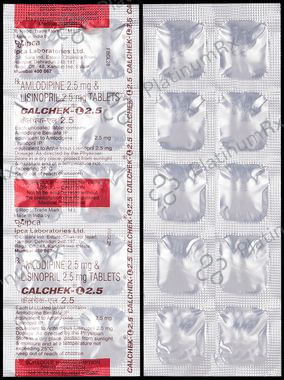 Calchek L 2.5/2.5mg Tablet 10s