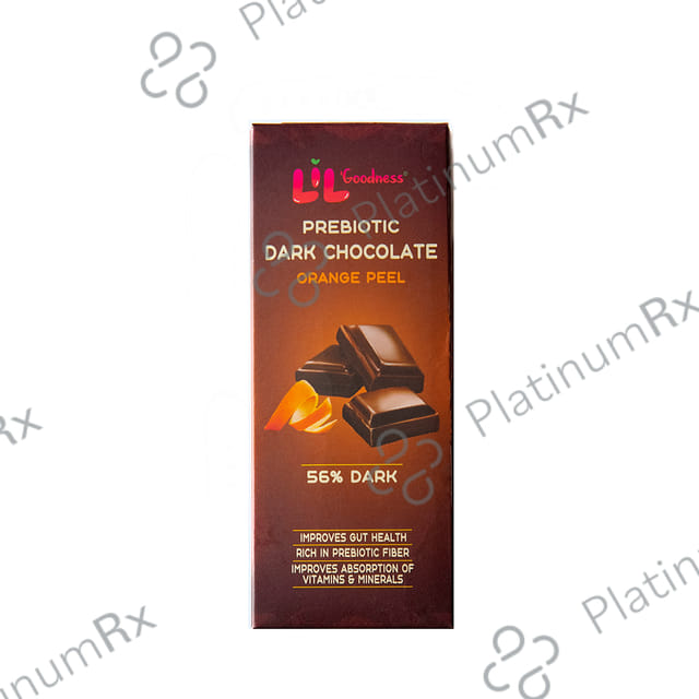 Lil Goodness Prebiotic Dark Chocolate Orange Peel