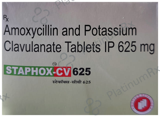 Staphox-CV 625 Tablet
