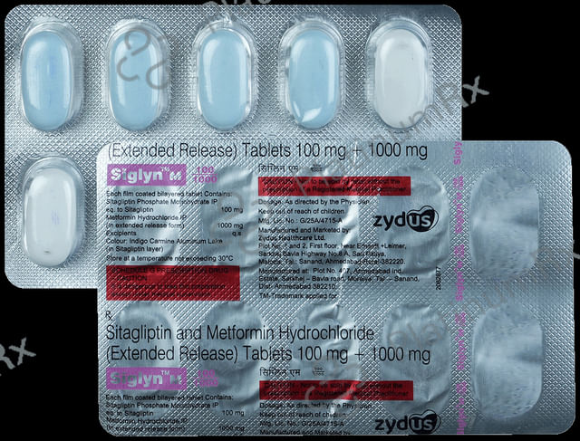 Siglyn M 100/1000 Tablet ER 10s