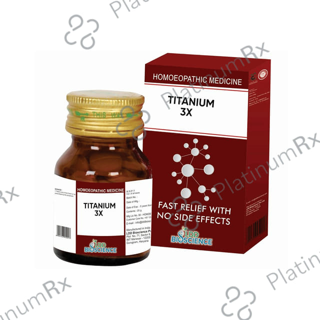 LDD Bioscience Titanium 3X 25 gm