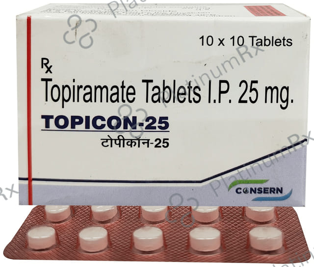 Topicon 25mg Tablet